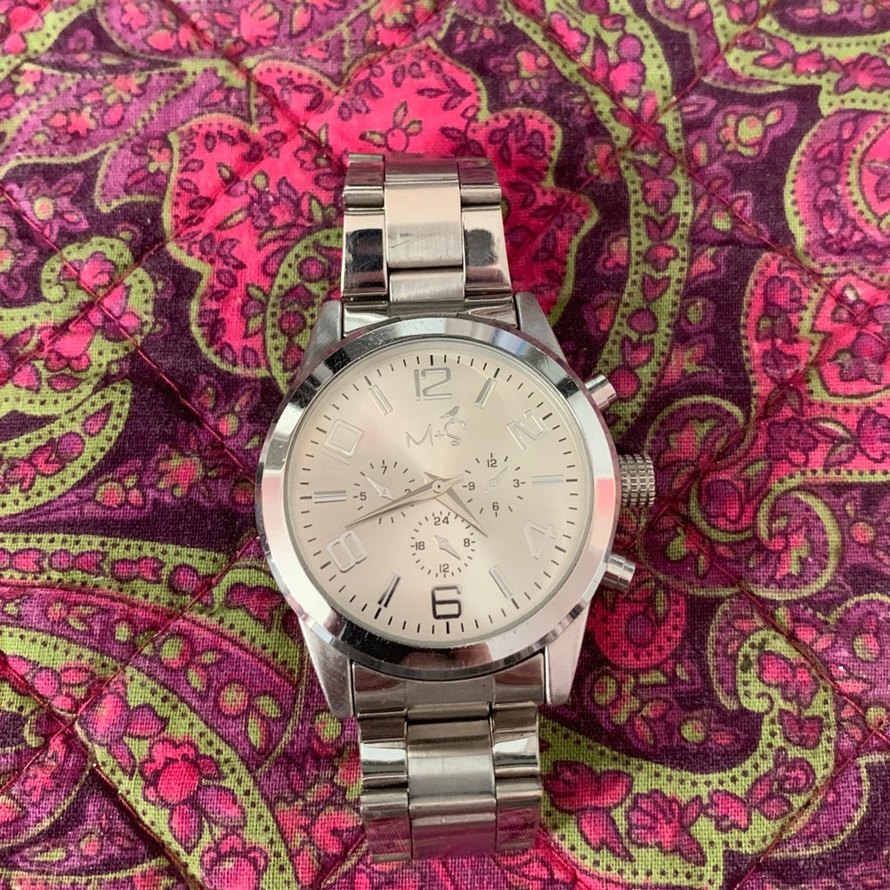 Silver Watch